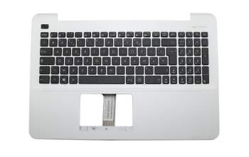 MP-13K96F0-5283 Original Asus Tastatur inkl. Topcase FR (französisch) schwarz/silber