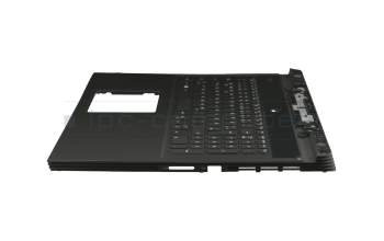 MSHVC7-BWU02 Original Dell Tastatur inkl. Topcase DE (deutsch) schwarz/schwarz mit Backlight