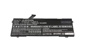 Mifcom Slim Gaming Laptop i9-12900H (GM7AG7P) Replacement Akku 90,09Wh