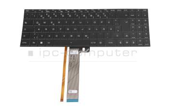 Mifcom Workstation Laptop i9-12900H (GM7AG7P) Original Tastatur DE (deutsch) schwarz mit Backlight