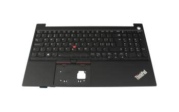 NBLC9 Original Lenovo Tastatur inkl. Topcase CH (schweiz) schwarz/schwarz mit Backlight und Mouse-Stick