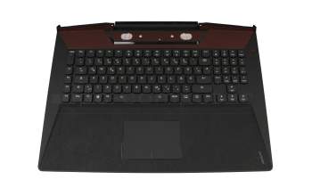 NBX0001HF00 Original Lenovo Tastatur inkl. Topcase DE (deutsch) schwarz/schwarz mit Backlight