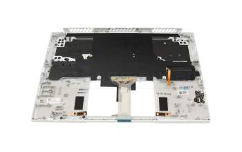 NKI131315V Original Acer Tastatur inkl. Topcase DE (deutsch) weiß/weiß mit Backlight (mit Stiftfach)