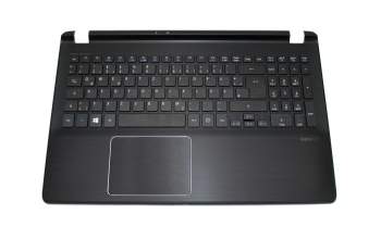 NSK-R91BQ 0G Original Darfon Tastatur inkl. Topcase DE (deutsch) schwarz/schwarz mit Backlight
