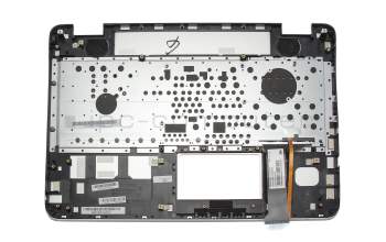 NSK-UPPBC 0F Original Asus Tastatur inkl. Topcase FR (französisch) silber/silber mit Backlight