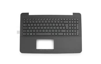NSK-USA0G Original Asus Tastatur inkl. Topcase DE (deutsch) schwarz/schwarz mit Wabenmuster