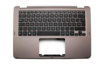 NSK-WB60G Original Asus Tastatur inkl. Topcase DE (deutsch) schwarz/grau