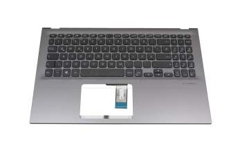 NSK-WY0SU 0G Original Darfon Tastatur inkl. Topcase DE (deutsch) schwarz/grau