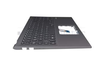 NSK-WY0SU 0G Original Darfon Tastatur inkl. Topcase DE (deutsch) schwarz/grau