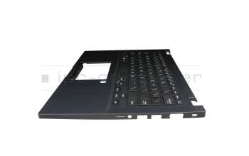 P2451FB-1A Original Asus Tastatur inkl. Topcase schwarz/schwarz mit Backlight arabisch