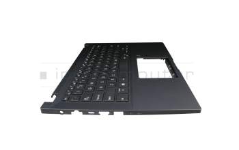 P2451FB-1A Original Asus Tastatur inkl. Topcase schwarz/schwarz mit Backlight arabisch