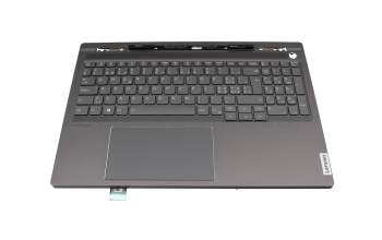 PH5CLXB-SW Original Lenovo Tastatur inkl. Topcase CH (schweiz) grau/grau mit Backlight