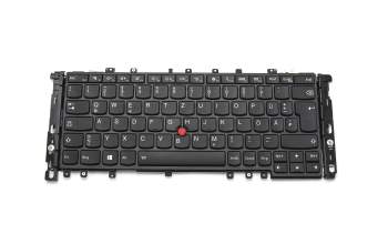 PK1310D1A12 Original Lenovo Tastatur DE (deutsch) schwarz mit Backlight und Mouse-Stick