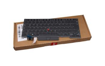 PK131J51F11 Original LCFC Tastatur DE (deutsch) dunkelgrau mit Backlight und Mouse-Stick
