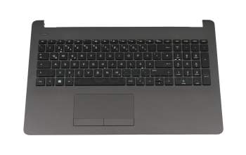 PK132044A10 Compal Tastatur inkl. Topcase DE (deutsch) schwarz/grau