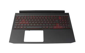 PK133361D18 Original Acer Tastatur inkl. Topcase FR (französisch) schwarz/schwarz mit Backlight