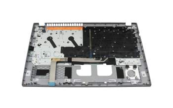 PK133TY1C18 Original Acer Tastatur inkl. Topcase FR (französisch) grau/grau mit Backlight