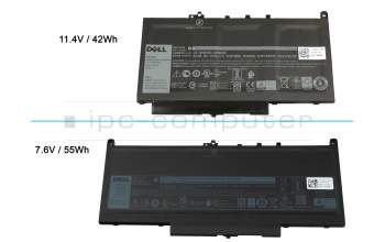 R97YT Original Dell Akku 55Wh 7,6V