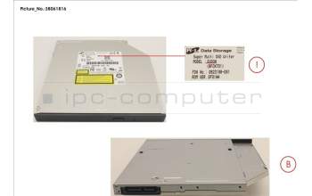 Fujitsu S26361-F3778-L1 DVD-RW supermulti ultraslim SATA