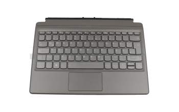 SD50Q79816 Original Lenovo Tastatur inkl. Topcase DE (deutsch) grau/schwarz mit Backlight