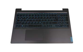 SG-86740-2DA Original LiteOn Tastatur inkl. Topcase DE (deutsch) schwarz/blau/schwarz mit Backlight