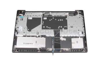 SG-A1810-2DA Original LiteOn Tastatur inkl. Topcase DE (deutsch) grau/grau mit Backlight Fingerprint (USB-C Ladeanschluss)