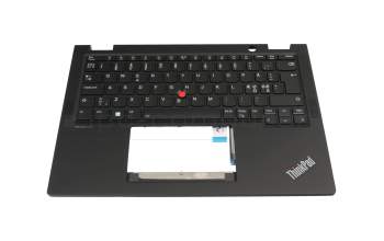 SG-A9810-79A Original Lenovo Tastatur inkl. Topcase ND (nordic) schwarz/schwarz mit Backlight und Mouse-Stick