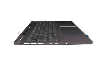 SG-B4600-2DA Original LiteOn Tastatur inkl. Topcase DE (deutsch) grau/grau mit Backlight
