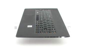SN20F66335 Original Lenovo Tastatur inkl. Topcase US (englisch) schwarz/schwarz mit Backlight