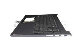 SN20W75170 Original Lenovo Tastatur inkl. Topcase US (englisch) grau/grau mit Backlight