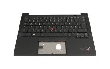 SN21D05733-01 Original Lenovo Tastatur inkl. Topcase DE (deutsch) schwarz/schwarz mit Backlight und Mouse-Stick