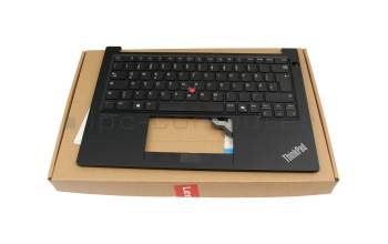 SN21M91705 Original Lenovo Tastatur inkl. Topcase DE (deutsch) schwarz/schwarz mit Mouse-Stick
