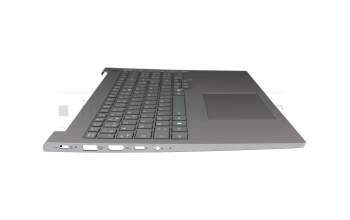 SN21Q32012 Original Lenovo Tastatur inkl. Topcase FR (französisch) grau/grau mit Backlight