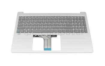 SP5CD52814F0 Original HP Tastatur inkl. Topcase DE (deutsch) grau/silber