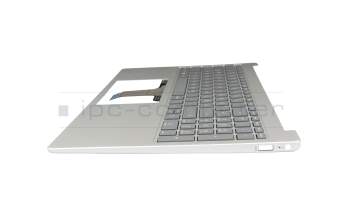 SP5CD52814F0 Original HP Tastatur inkl. Topcase DE (deutsch) grau/silber