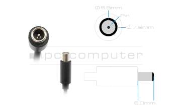 Segway Ninebot E22E Original Netzteil 70,0 Watt abgerundete Bauform