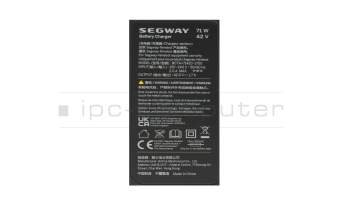 Segway Ninebot KickScooter F20D Original Netzteil 71,0 Watt EU Wallplug abgerundete Bauform