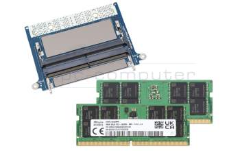 Substitut für Dell RN12H Arbeitsspeicher 96GB DDR5-RAM CAMM (Dell) CAMM Adapter Kit Hynix 5600Mhz 96GB