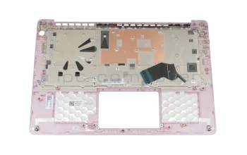 TGYNK Original Dell Tastatur inkl. Topcase DE (deutsch) schwarz/pink