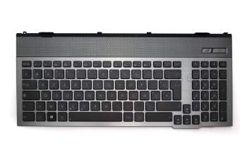 V132662AK2 Original Asus Tastatur inkl. Topcase FR (französisch) schwarz/grau mit Backlight