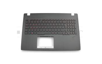 V156362EK1 UK Original Sunrex Tastatur inkl. Topcase UK (englisch) schwarz/schwarz mit Backlight
