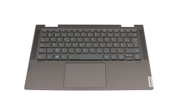 V172320BK1-FR Original Sunrex Tastatur inkl. Topcase FR (französisch) grau/grau mit Backlight