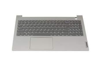 WKH52K Original Lenovo Tastatur inkl. Topcase US (englisch) grau/grau mit Backlight