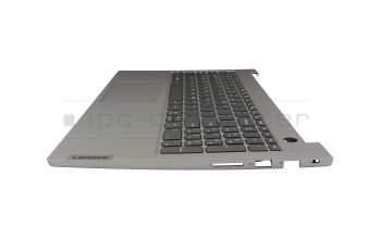 WKH52K Original Lenovo Tastatur inkl. Topcase US (englisch) grau/grau mit Backlight