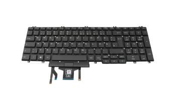 WPN3H Original Dell Tastatur DE (deutsch) schwarz mit Backlight und Mouse-Stick