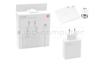 Xiaomi 11T Pro Original USB-C Netzteil 120,0 Watt EU Wallplug weiß (Charging Combo Type-A)