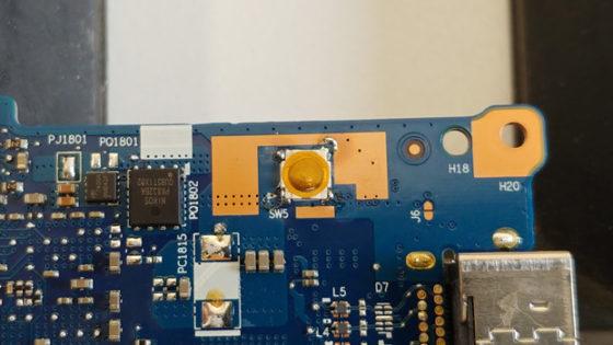 Notebook Einschalttaste defekt Lenovo Y520-15IKBN