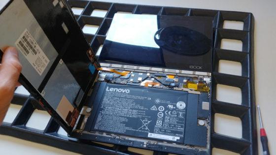 Tastaturtausch an einem Lenovo Yoga Notebook