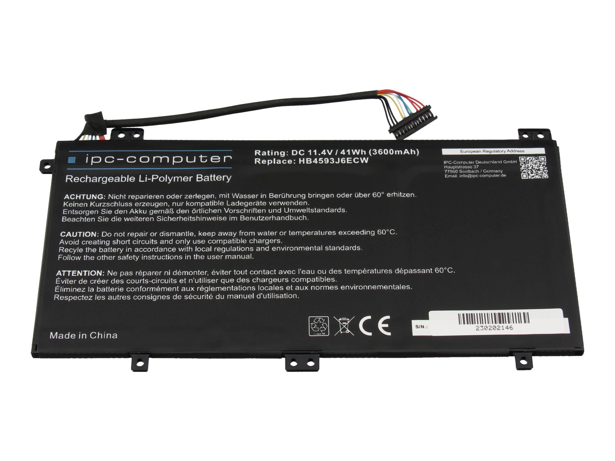 Informationen zur Produktsicherheit