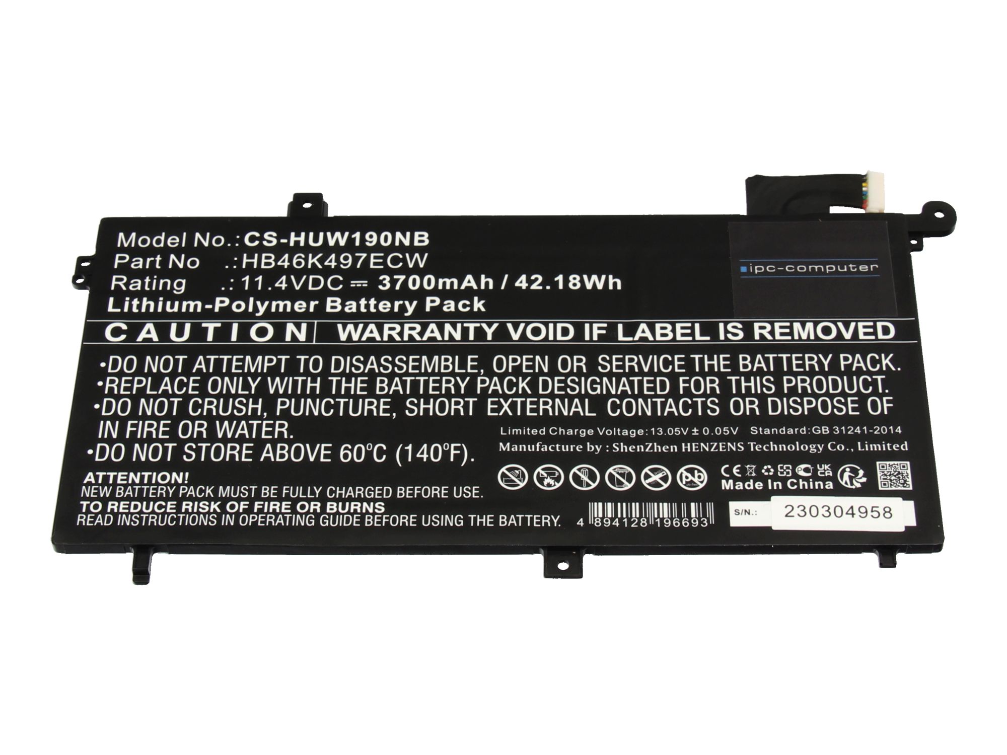 Informationen zur Produktsicherheit